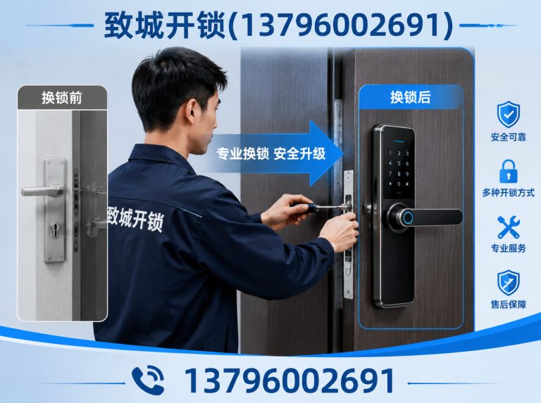 平房区智能锁换锁展示图